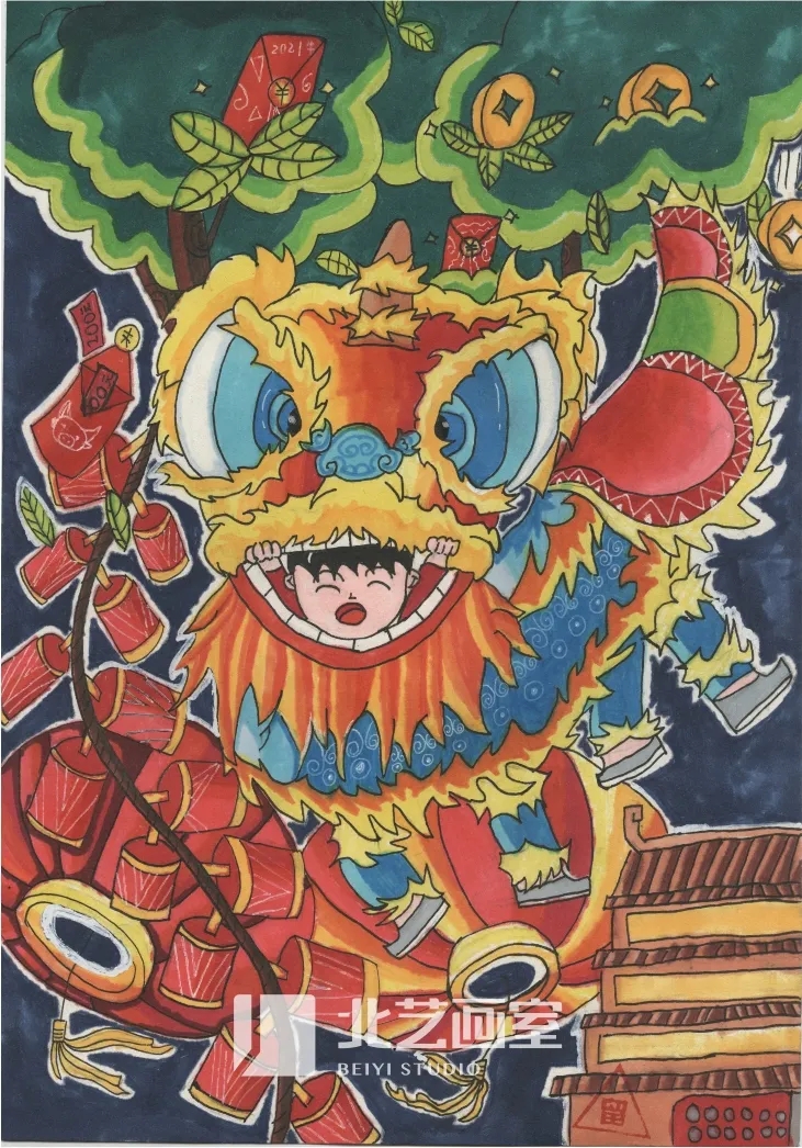北藝畫室藝術(shù)小人才特訓(xùn)班優(yōu)秀作品?