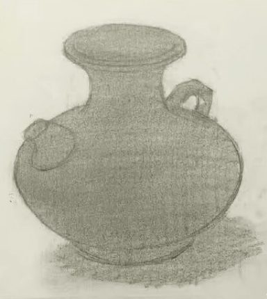 黑陶瓷罐畫(huà)法