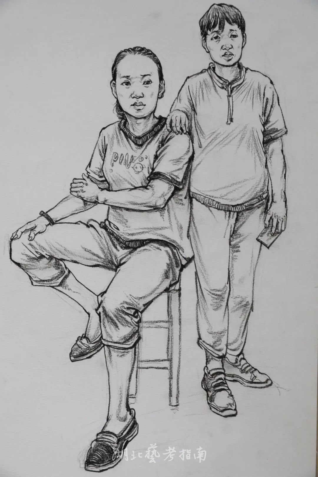 2023美術(shù)小聯(lián)考--速寫A檔優(yōu)秀試卷