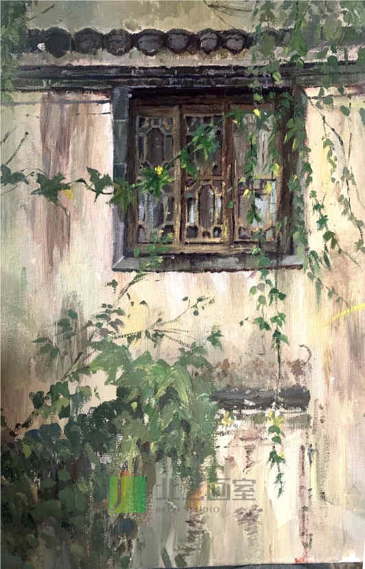 武漢北藝畫(huà)室色彩風(fēng)景作品賞析