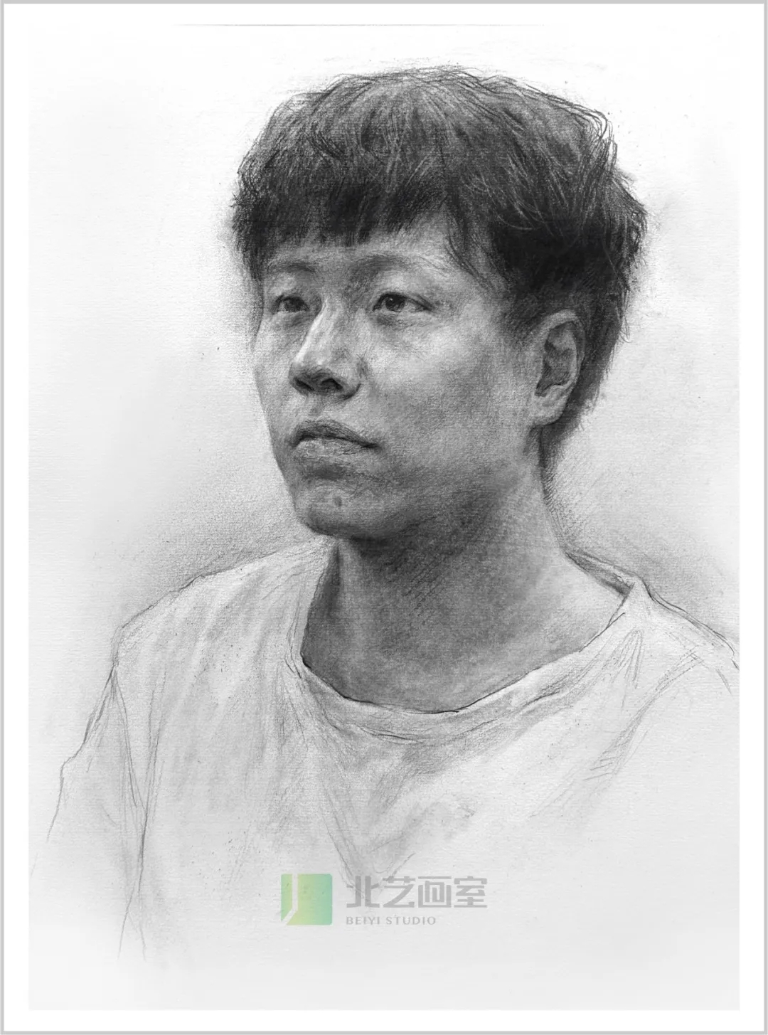 北藝畫室素描示范
