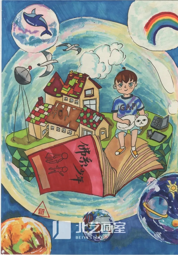 北藝畫室藝術(shù)小人才特訓(xùn)班優(yōu)秀作品