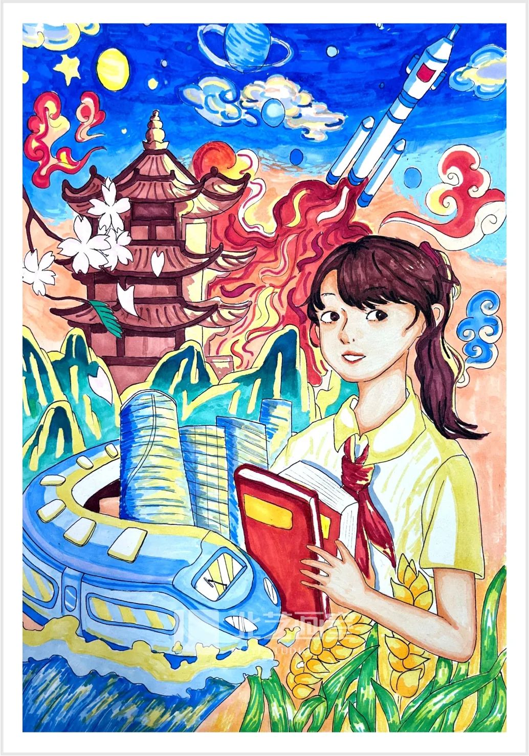 北藝畫室2023基礎(chǔ)部藝術(shù)小人才作品匯報(bào)展