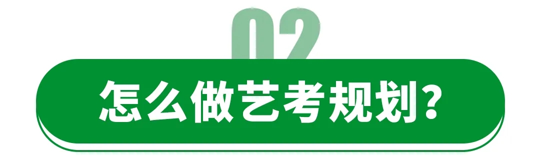 怎樣做藝考規(guī)劃