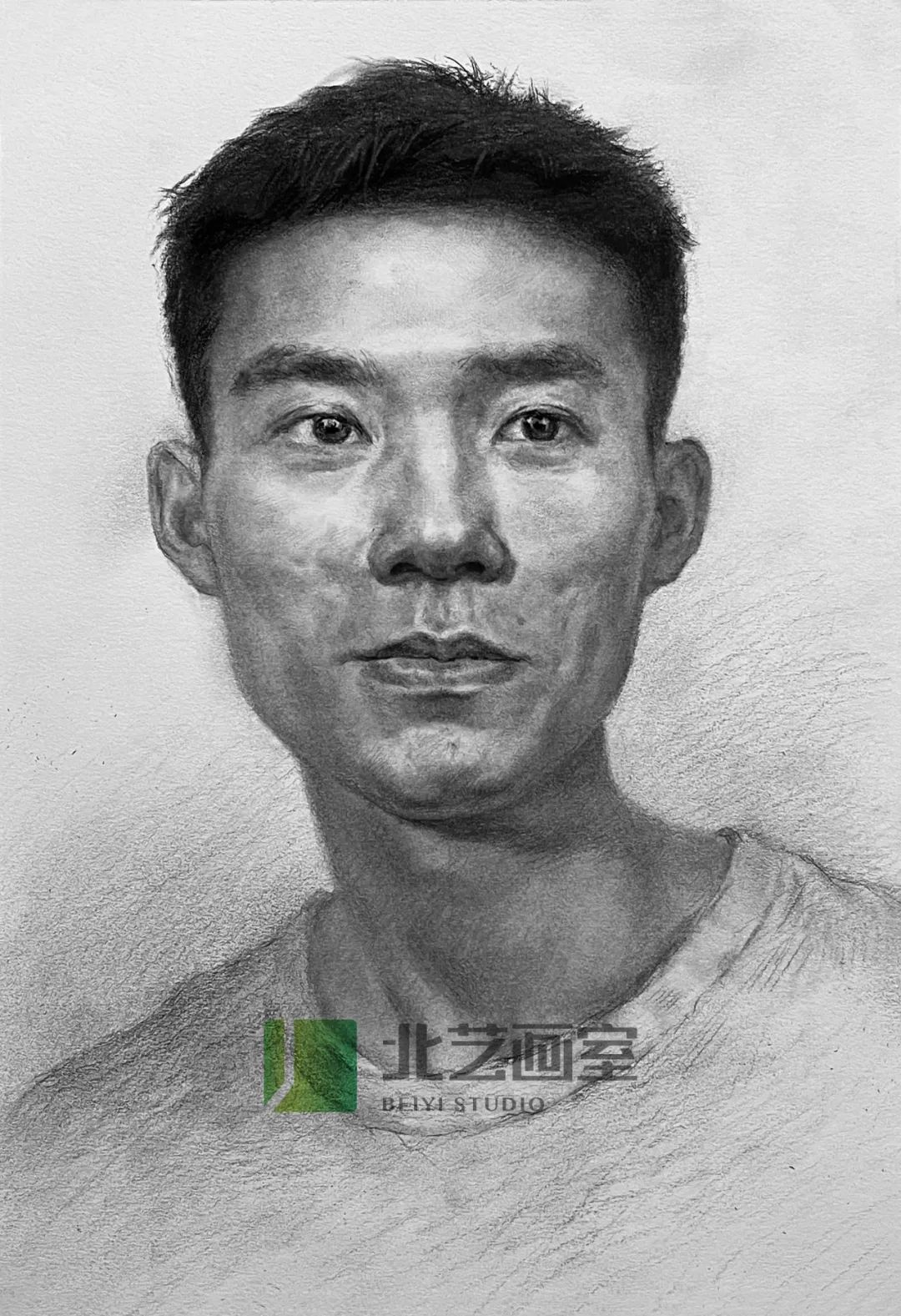 北藝畫室素描示范