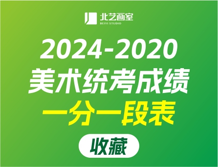 收藏！2024-2020美術(shù)統(tǒng)考成績一分一段表