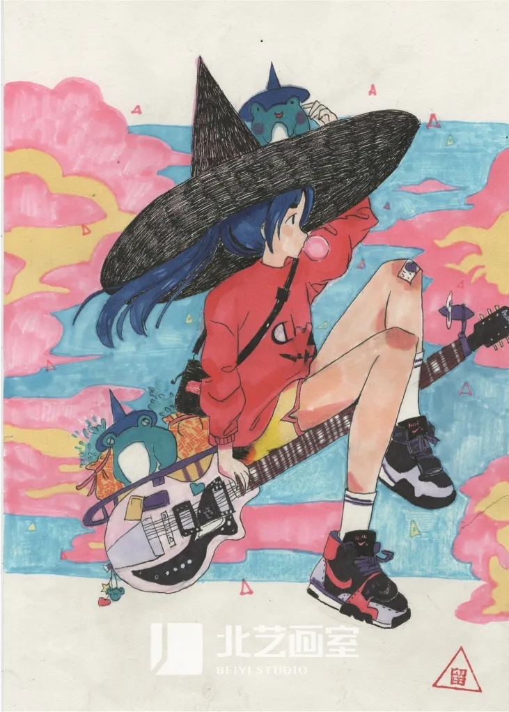 2021年藝術小人才繪畫作品_ 美術作品