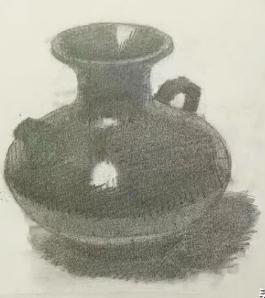 黑陶瓷罐畫(huà)法
