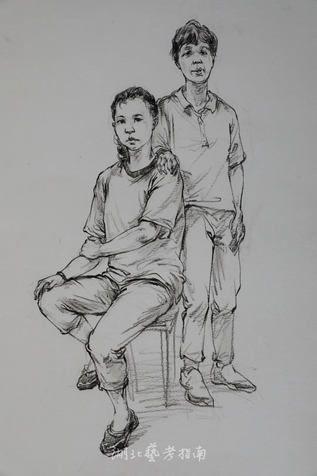 2023美術(shù)小聯(lián)考--速寫A檔優(yōu)秀試卷