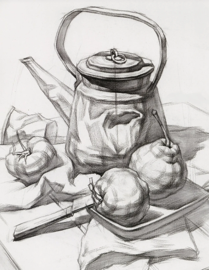 靜物結(jié)構(gòu)素描教案教學(xué)