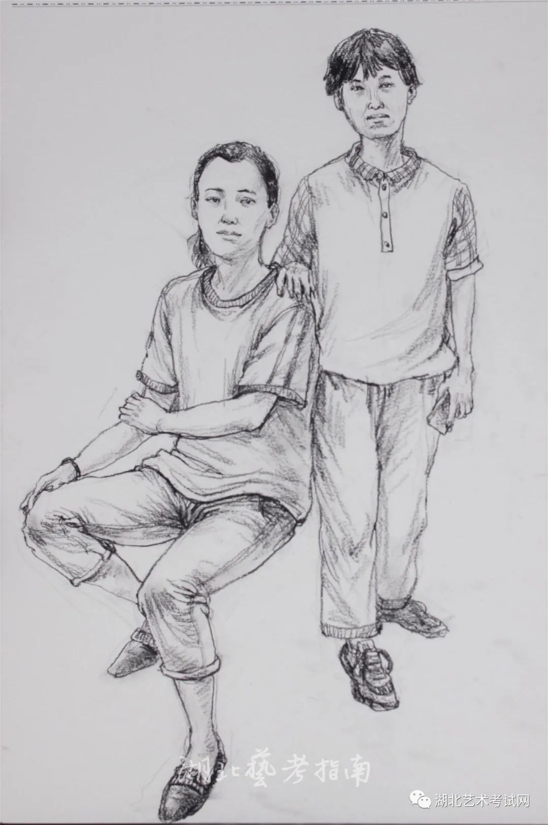 2023美術(shù)小聯(lián)考--速寫C檔優(yōu)秀試卷