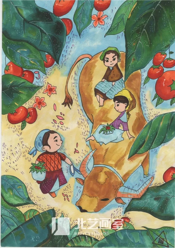 2021年藝術小人才繪畫作品_ 美術作品