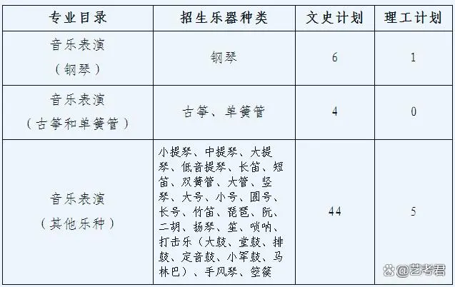 音樂表演專業(yè)
