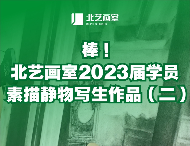 棒！北藝畫室2023屆學(xué)員素描靜物寫生作品（二）