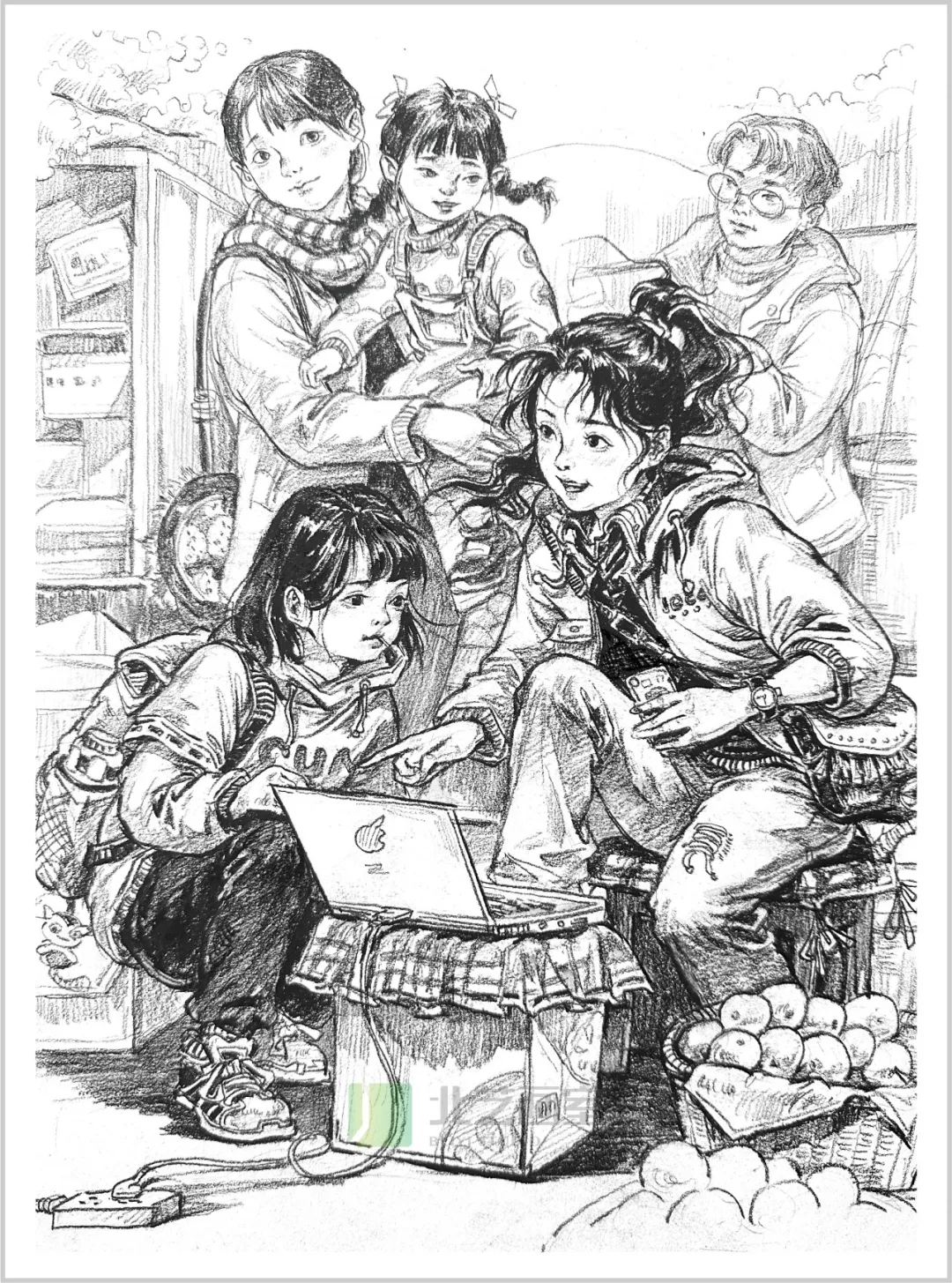 北藝畫室速寫示范