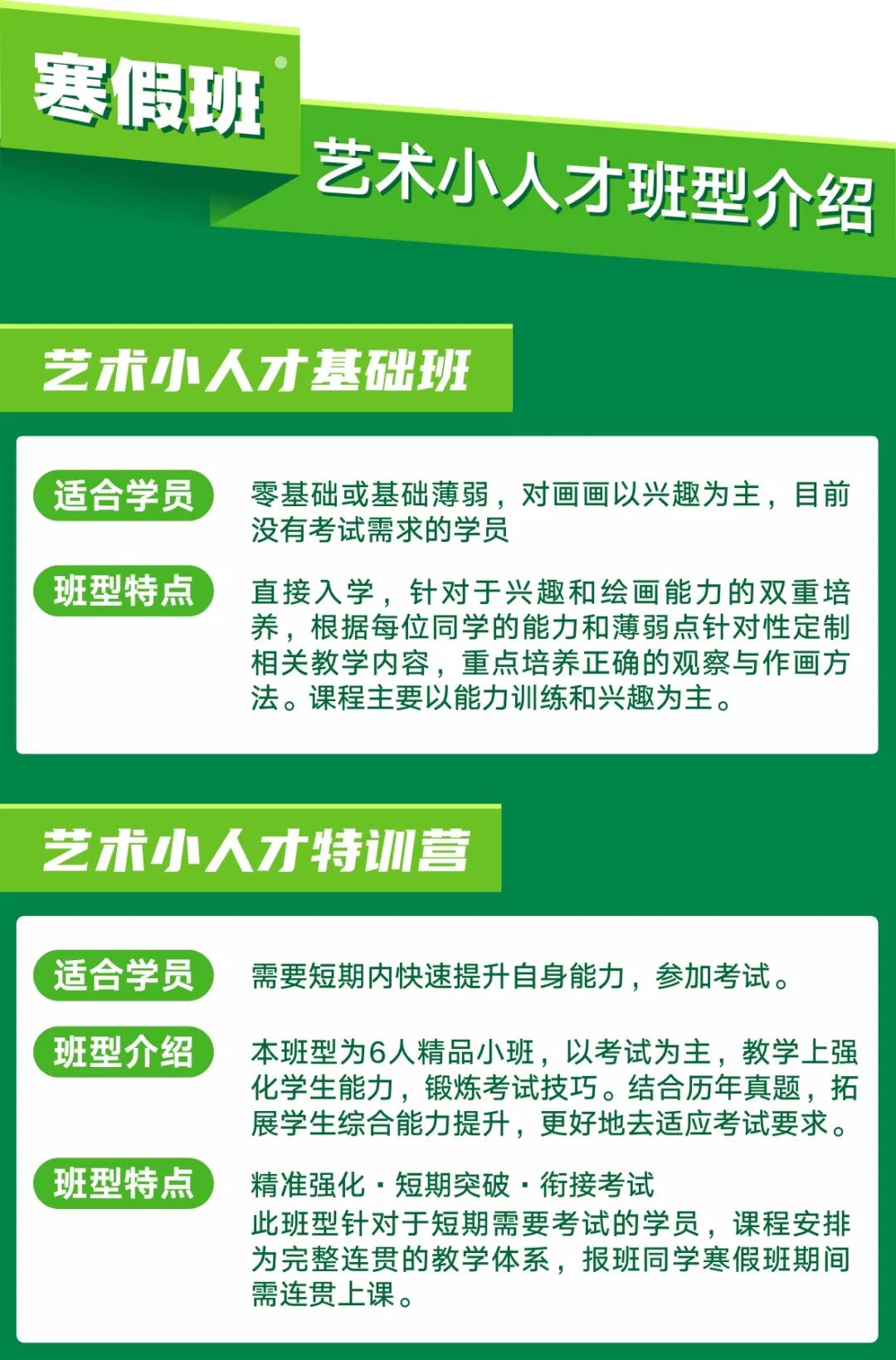 藝術(shù)小人才版型圖