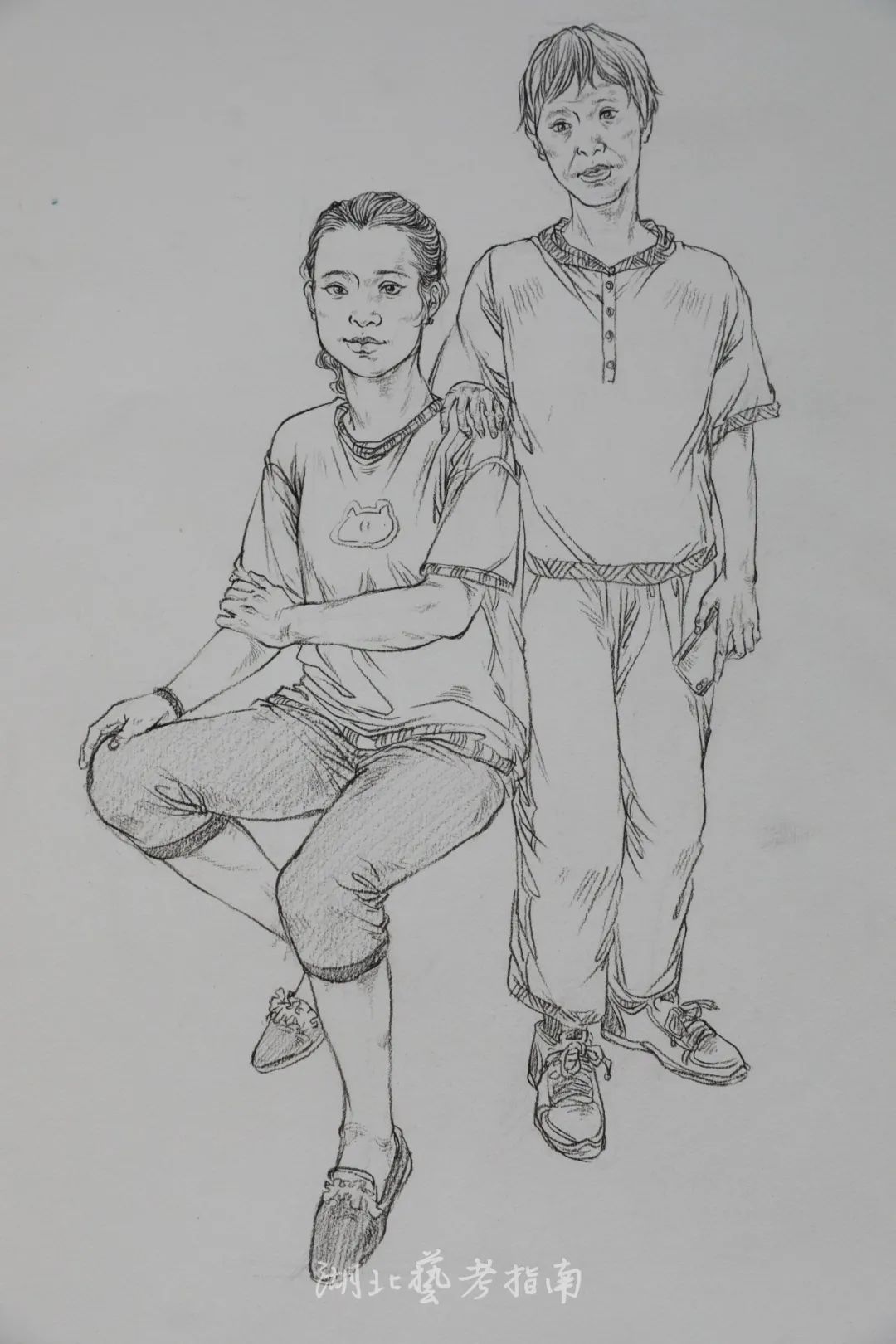 2023美術(shù)小聯(lián)考--速寫A檔優(yōu)秀試卷