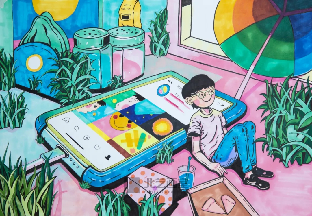 藝術小人才繪畫作品欣賞