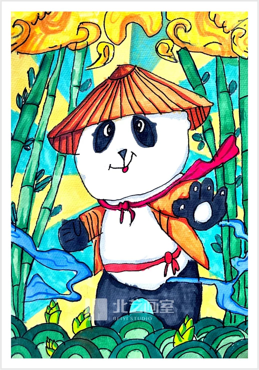 北藝畫室2023基礎(chǔ)部藝術(shù)小人才作品匯報(bào)展